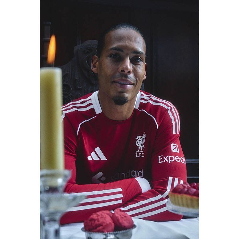 Liverpool Home Shirt 2025/26 Long Sleeves M.SALAH 11 - Men's-SoccerKits Hub | Buy Soccer Jerseys Online